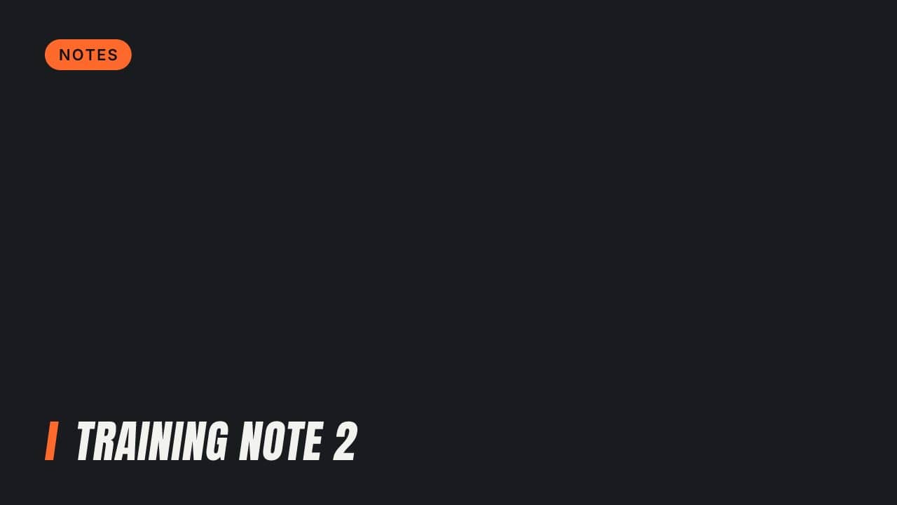 Warming Up Is a Skill